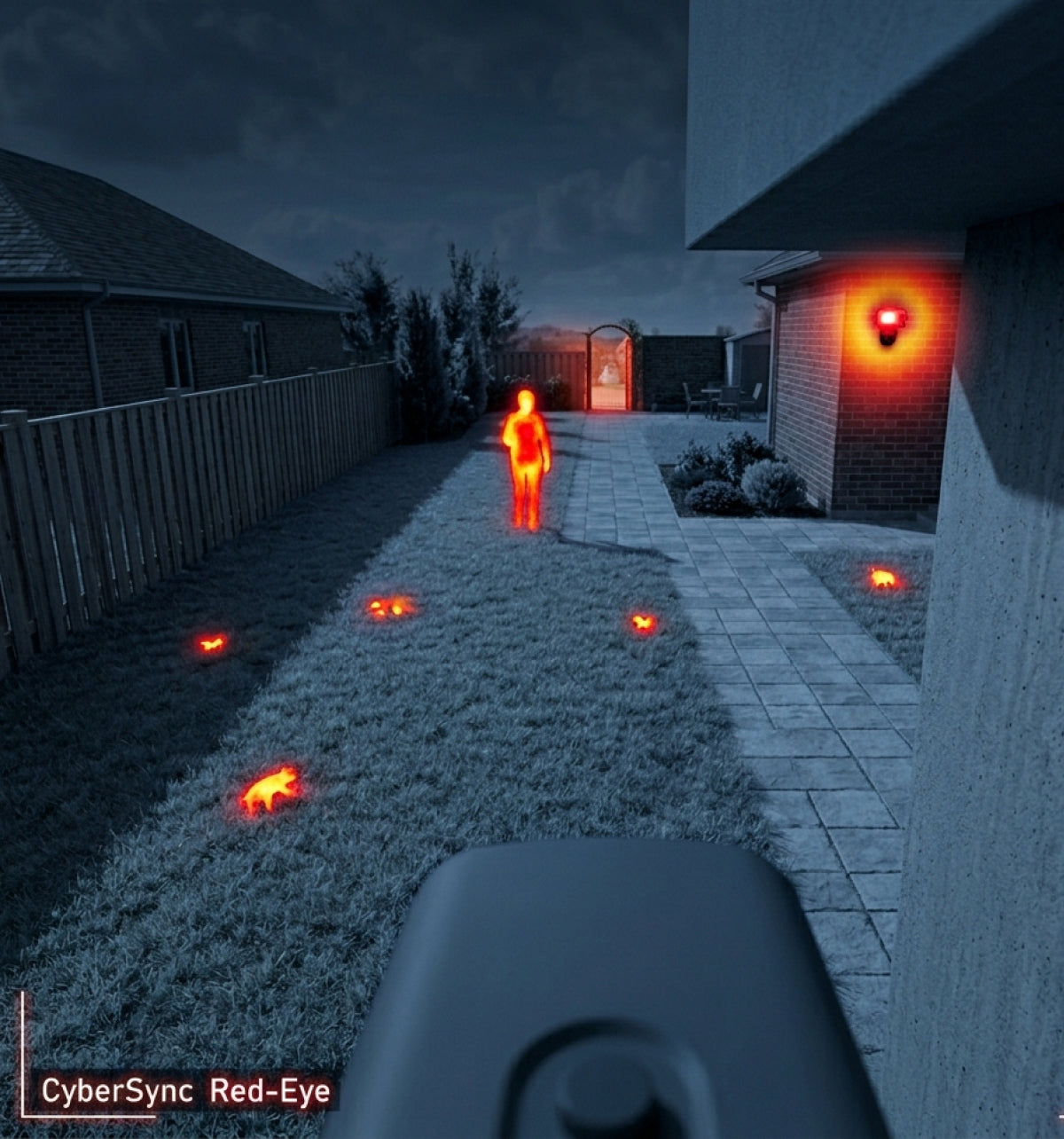 Night Vision Camera: CyberSync Red-Eye Thermal