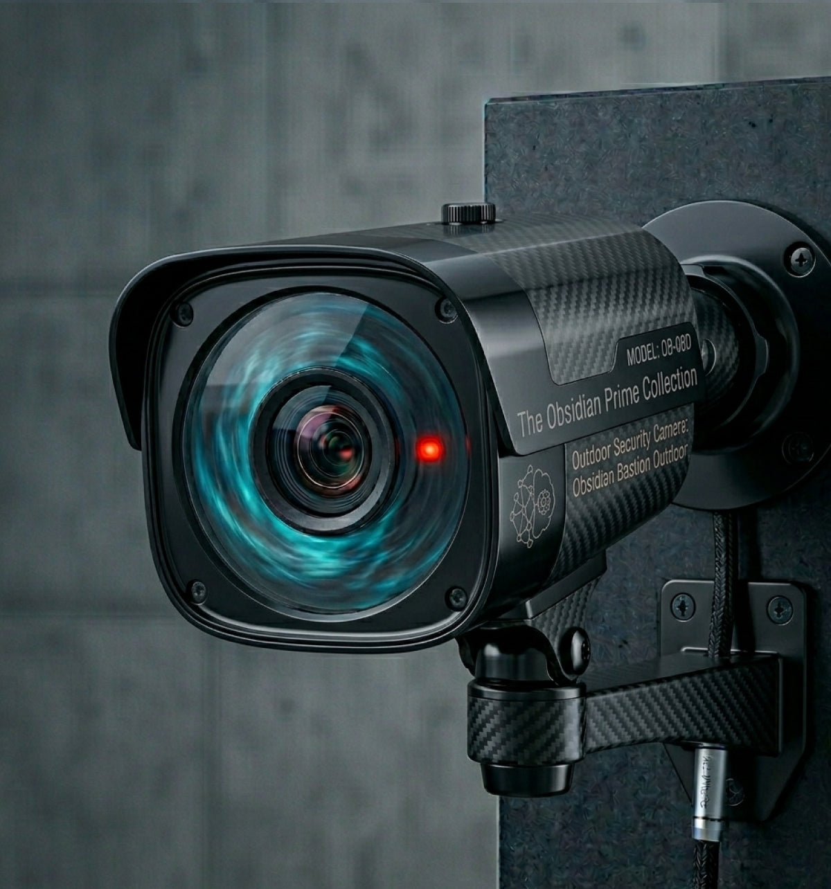 Outdoor Security Camera: Obsidian Bastion Outdoor